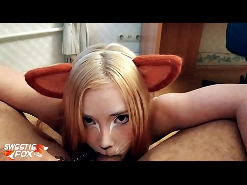 ❤️ Kitsune svelge pikk og cum i munnen Porno hos oss no.hentaibar.ru